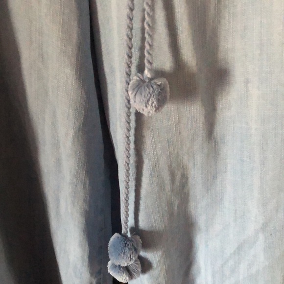 Matilda Jane Trouser Stretchy pull on chambray pants - Picture 5 of 11